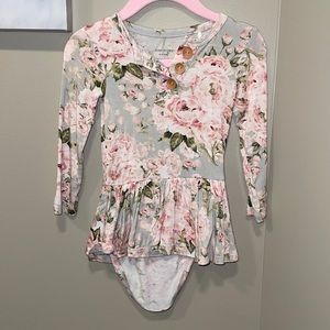 Corrine Posh Peanut Bodysuit Twirl